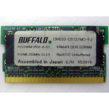 BUFFALO DM333-D512/MC-FJ 512MB DDR microDIMM 172pin (Волоколамск)