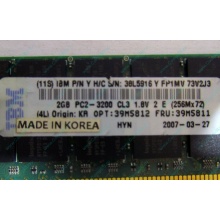 IBM 39M5811 39M5812 2Gb (2048Mb) DDR2 ECC Reg memory (Волоколамск)