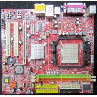 Б/У материнская плата с дефектом MSI MS-7253 K9VGM-V VER 1.1 s.AM2 (Волоколамск)