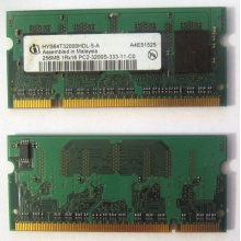 Модуль памяти для ноутбуков 256MB DDR2 SODIMM PC3200 (Волоколамск)