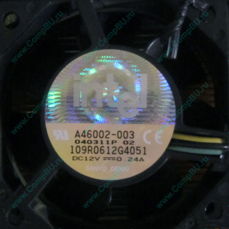 Вентилятор Intel A46002-003 socket 604 (Волоколамск)